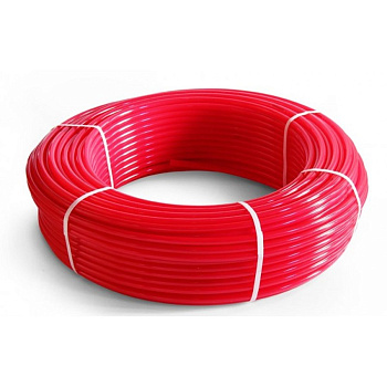 Труба из сшитого полиэтилена PE-Xb/EVOH ф16-2 мм TIM TPER 1620-100 Red 100м красный (цена за 1 метр)
