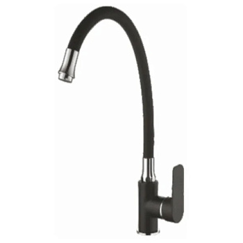 Смеситель для кухни Fashun A4082-7 с гибким изливом черный