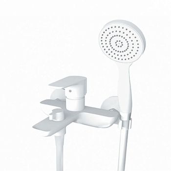 Смеситель для ванны Gross Aqua Evo 2155297MW белый