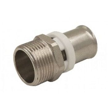 Муфта переходная ф20х1/2" НР/ пресс TIM F-S2002MN
