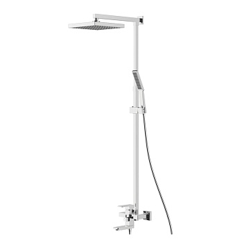 Душевая система для ванной OLIVE'S Granada 05511GN со смесителем с тропическим душем