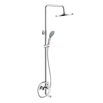 Душевая система OLIVE'S Barros 22511-1BR со смесителем и тропическим душем