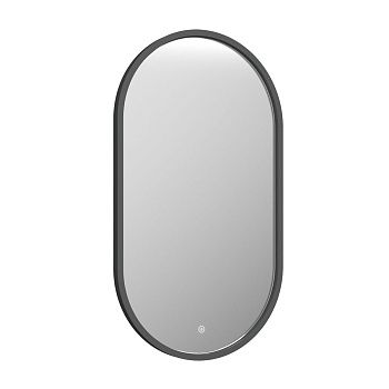 Зеркало Prime Gray LED 450х800 в МДФ раме ЗЛП1079