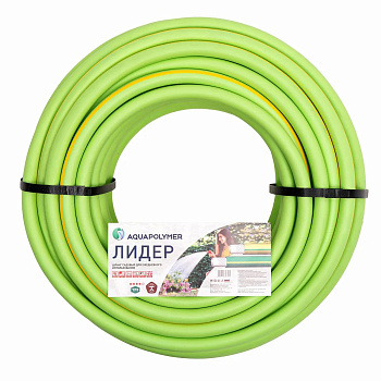 Шланг Aquapulse полив ТЭП Лидер зеленый 3/4" 20 м