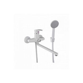 Смеситель для ванны PLStart PL2205-8 белый