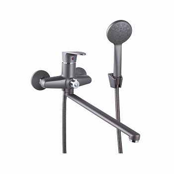 Смеситель для ванны PLStart PL2205-17 графит