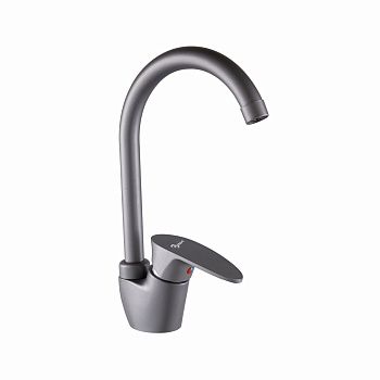 Смеситель для кухни PLStart PL4105-17 Графит