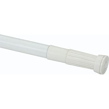 Карниз для ванной Savol S-014260W Белый телескопический от 1.4 м до 2.6 м