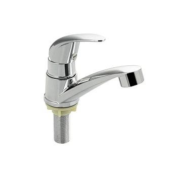 Кран на одну воду BRIMIX 0755 шаровый хром из АБС пластика (2 шт. в коробке)