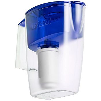 Фильтр-кувшин Гейзер-Альфа (синий прозрачный)  арт. 62047