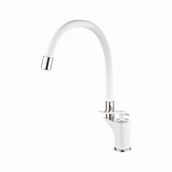 Смеситель для кухни FASHUN A4081-8 Белый, хром , Коллекция 81-8 Белый латунь, , FASHUN