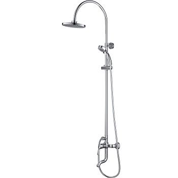 Душевая система DK Rhein Schiller DA1463701C09 хром, со смесителем