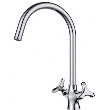 Смеситель для кухни DK Hessen Goethe DA1382441 хром, высокий