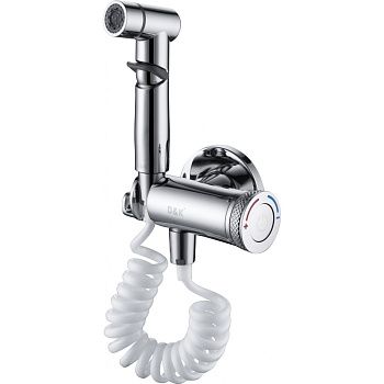 Смеситель для биде DK Bayern Alfeld DA1484541 хром, с гигиенической лейкой, встраиваемый