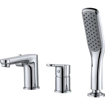 Смеситель на борт ванны DK Rhein Marx DA1394941 хром, врезной