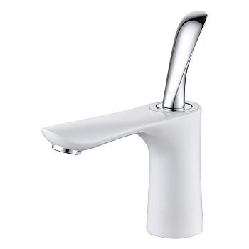 Смеситель для раковины DK Venice Baciano DA1032156 белый-хром