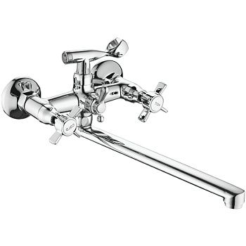 Смеситель для ванны FASHUN A2124 с длинным изливом 320 мм