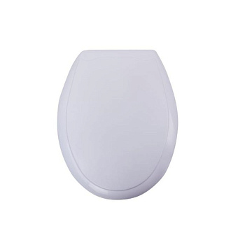 Сиденье жесткое Океан LUX белое 1/10 ЕК-407-01