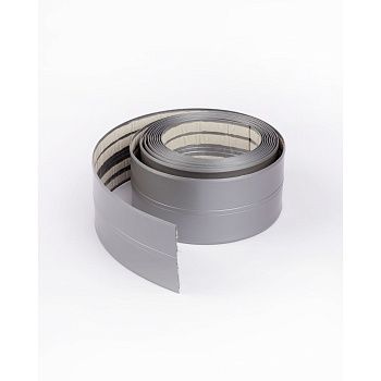 Бордюрная лента для ванной 20х20*3.35 м металлик (1/36)