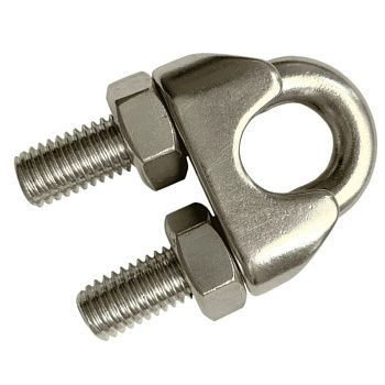 Крепление DIN741 2 мм для троса нерж. DIN2мм