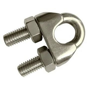 Крепление DIN741 4 мм для троса нерж. DIN4мм