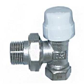 Клапан радиаторный угловой 1/2" ВР/НР TIM RVS505.02 под термоголовку (6/60)