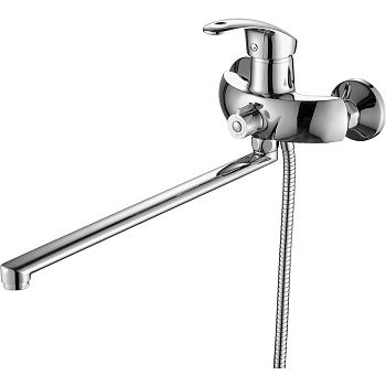 Смеситель для ванны FASHUN A2221 с длинным изливом 370 мм