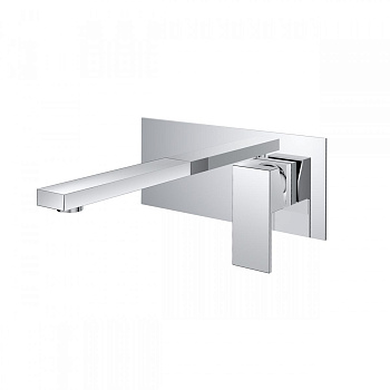 Смеситель для раковины D&K Bayern.Liszt DA1514401 встраиваемый настенный хром