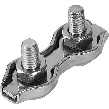 Зажим Дуплекс 2 мм для троса нерж. DUP2мм