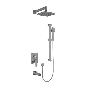 Встроенная душевая система RUSH Thira TR3635-60 с изливом