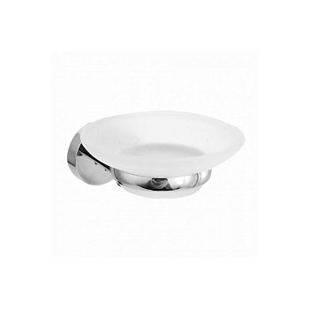 Мыльница стеклянная FORA Long L036
