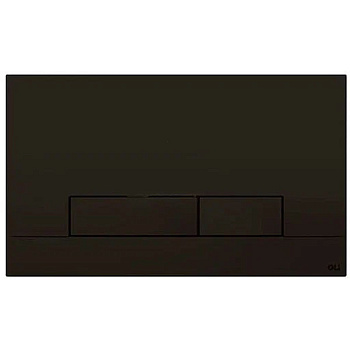 Кнопка механическая двойная Narrow OLIpure, пластик,  черный soft touch OLI 152942