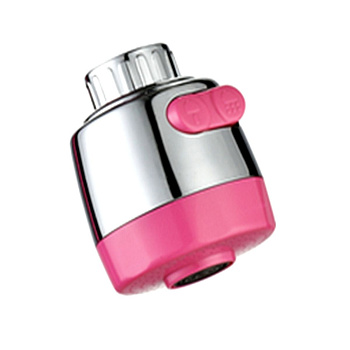 Аэратор Dokorona DK-766C 2-х режимный, цвет розовый