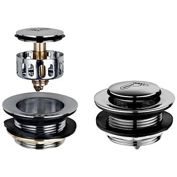 Донный клапан Dokorona DK-815B с системой клик-клак, гидрозатвором