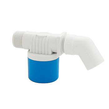 Поплавок-клапан МАК 0066 для ёмкости 1" из АБС пластика, боковое подключение