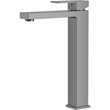 Смеситель для раковины D&K Bayern.Liszt DA1512006 высокий серый графит