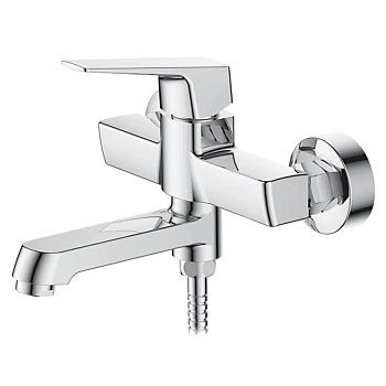 Смеситель для ванны LEDEME L3181 с коротким изливом