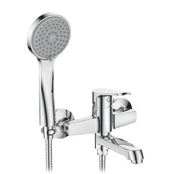 Смеситель для ванны LEDEME L3161 с коротким изливом