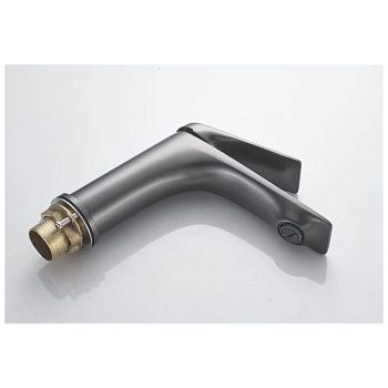 Смеситель для раковины Shevanik S9101T оружейная сталь