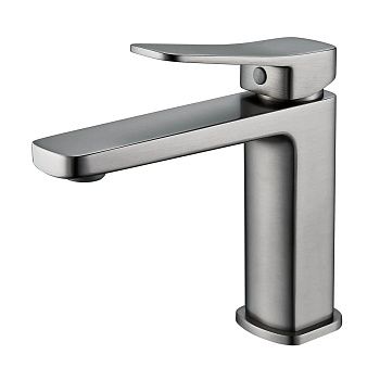 Смеситель для раковины Shevanik S9901T оружейная сталь