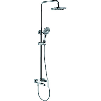 Душевая система RUSH Socotra ST4235-40 cо смесителем, тропическим душем хром