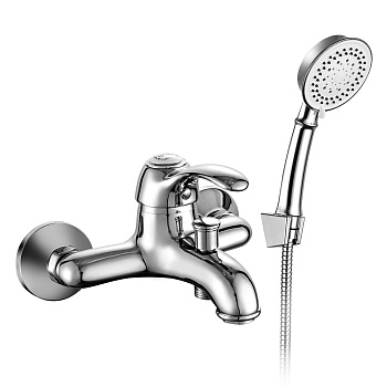 Смеситель для ванны GROSS AQUA 2516586С Provance с коротким изливом хром