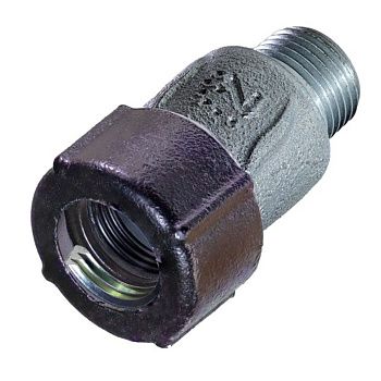 Муфта обжимная чугунная 1/2" НР TIM ZSr.130.0204