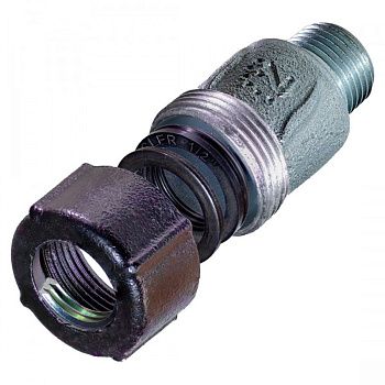 Муфта обжимная чугунная 3/4" НР TIM ZSr.130.0205