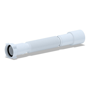 Слив гофрированный АНИ Пласт K106 1 1/2"х40/50 мм L-366-776мм (1/100)