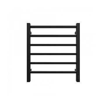 Полотенцесушитель электрический 75 Вт Grois Alex GR-101 400х600 П6 black mat U