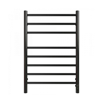Полотенцесушитель электрический 90 Вт Grois Laura GR-132 500x800 П8 black mat R