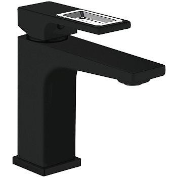 Смеситель для раковины Shevanik S9001H черный/хром