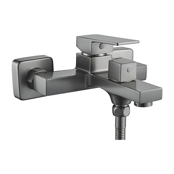 Смеситель для ванны Shevanik S9602T оружейная сталь