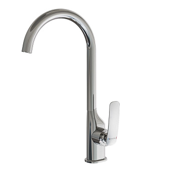 Смеситель для кухни Knotlor FINESSE KN-41 хром